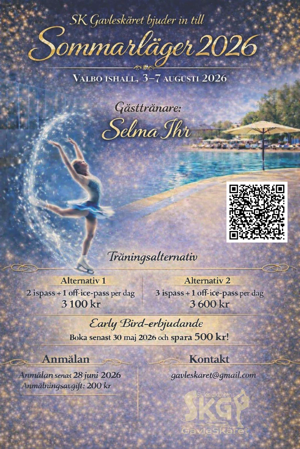 Sommarläger 2026 Early bird